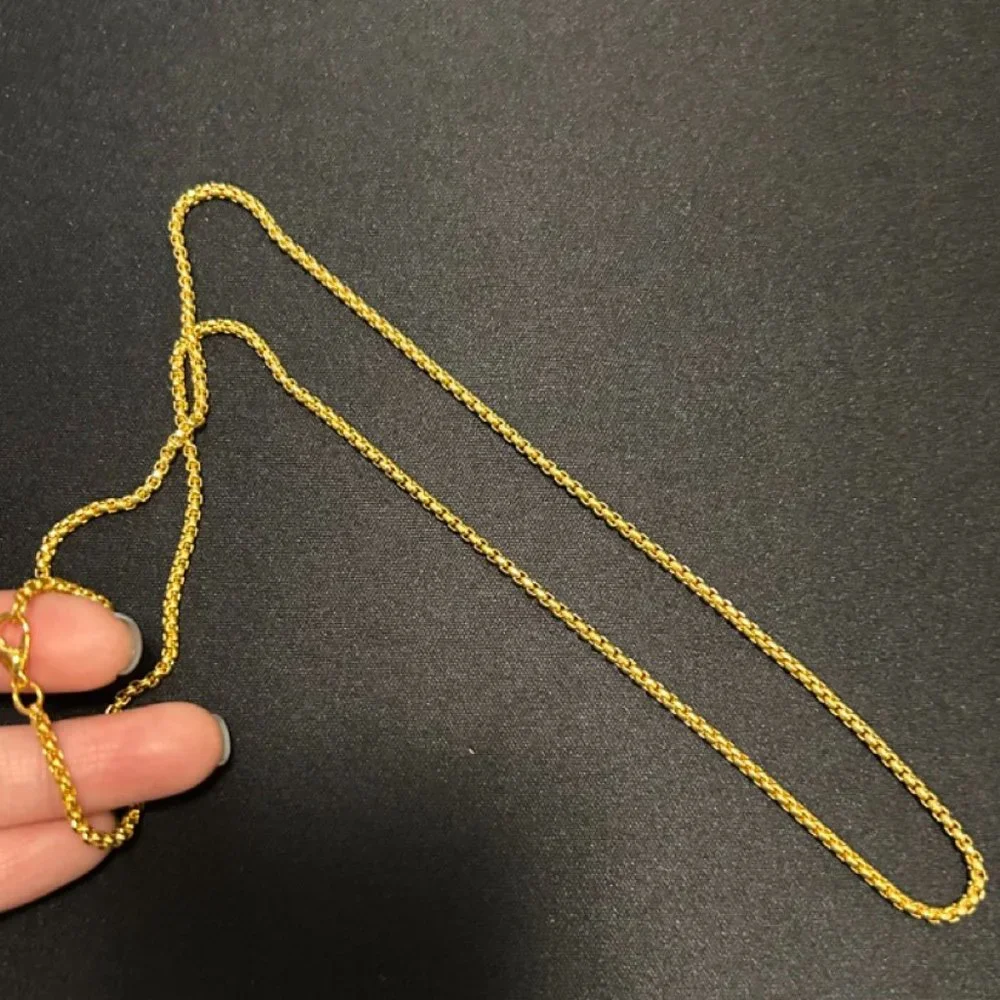 Gold Rope Chain // NEW - Picture 3 of 3